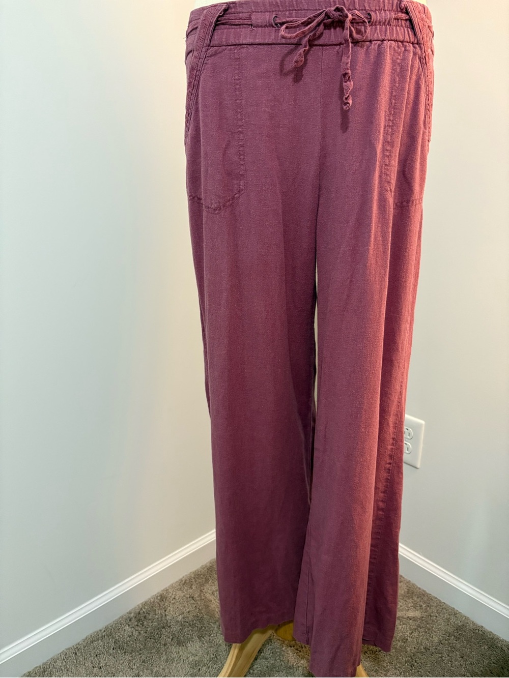 Relaxed Drawstring Pants